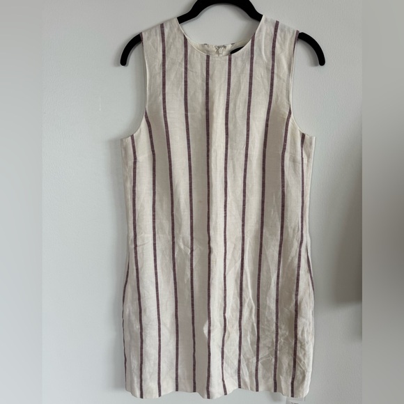 THEORY Striped Shift Dress 2 - Picture 1 of 6